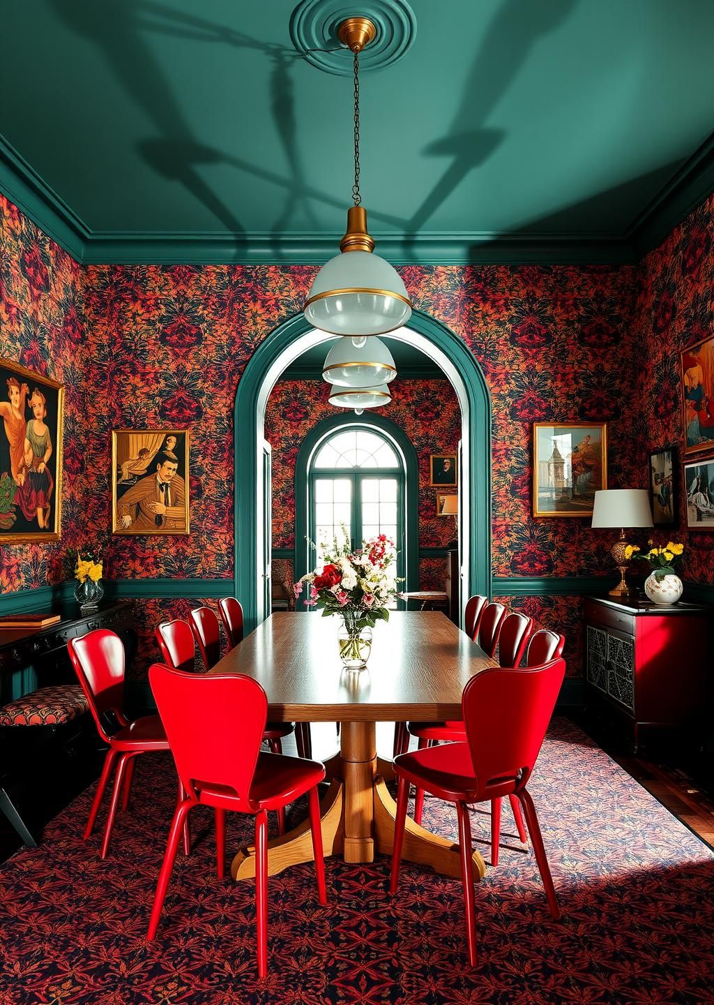Eclectic Dining Room Designs