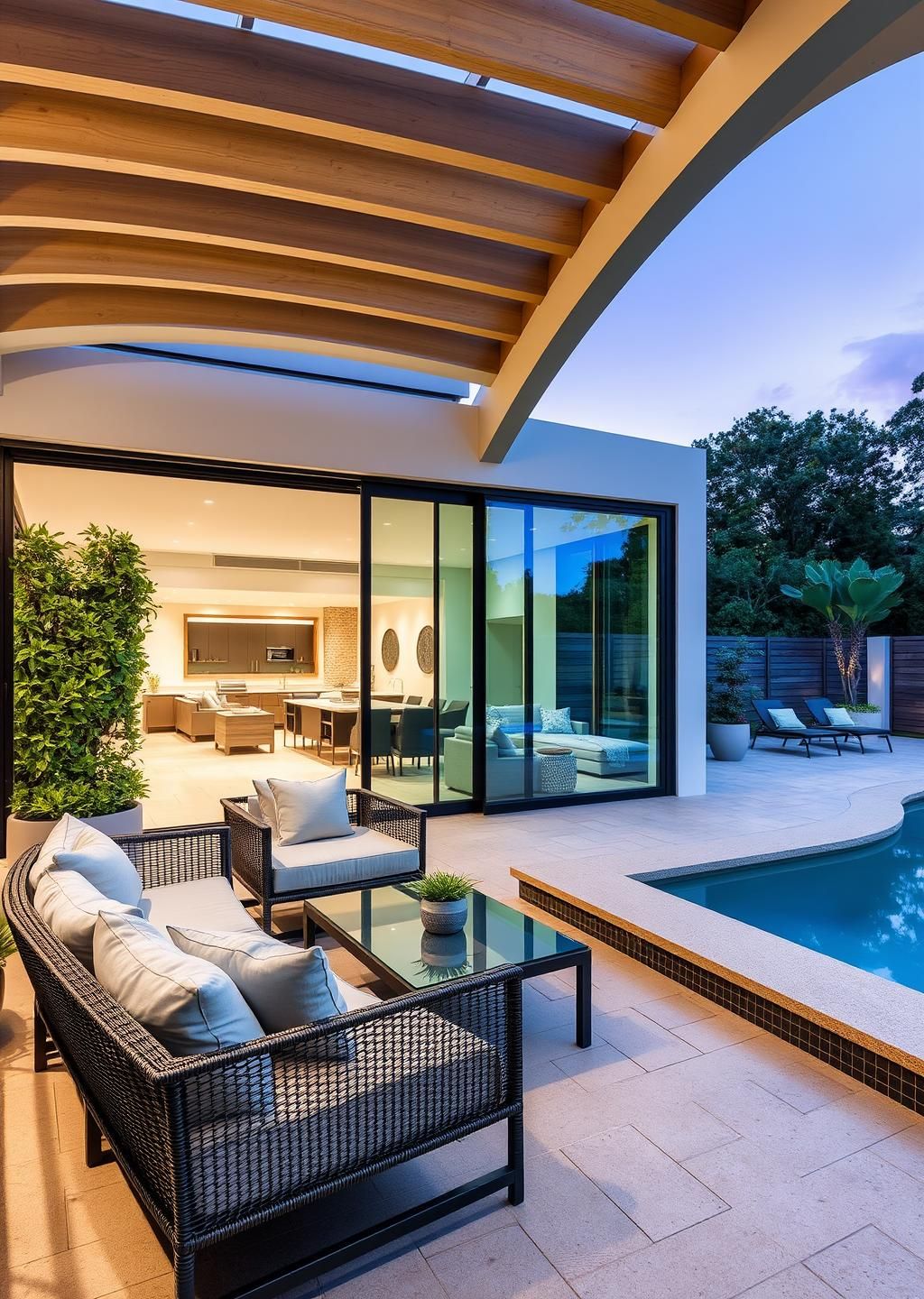 Modern Patio Biophilic Trends