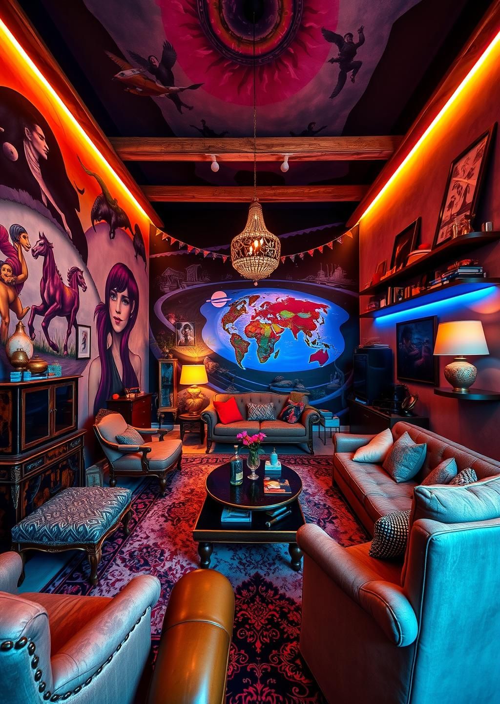Surreal Living Room Trends