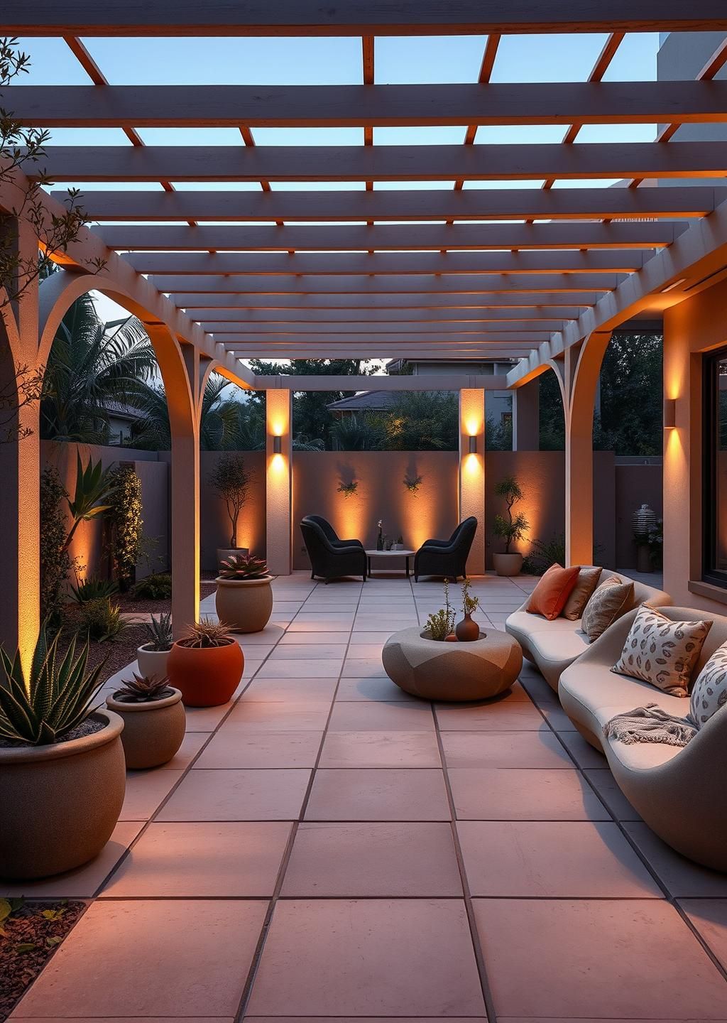 Minimalist Patio Biophilic Trends