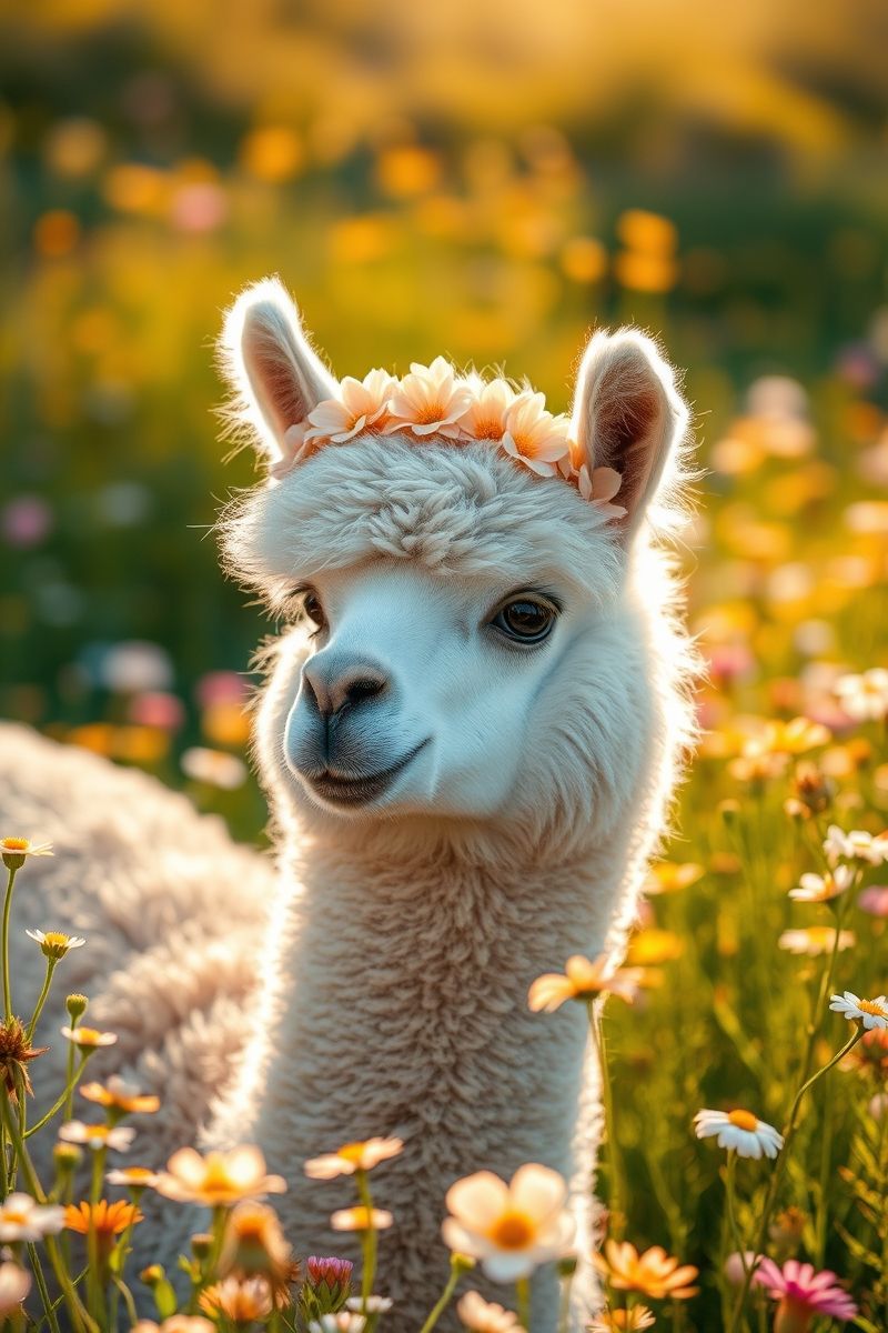 Grab Alpaca Blossom Vibes #CutePet