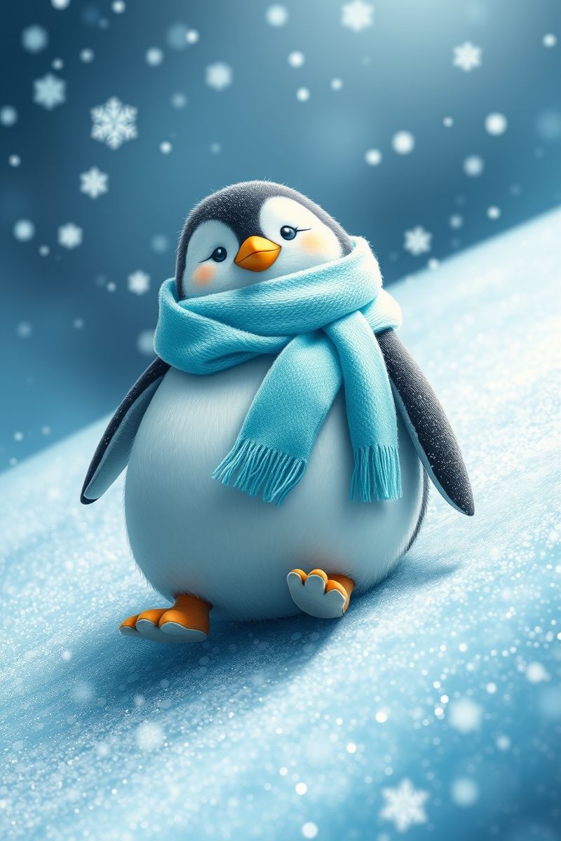 Grab Penguin Ice Slide #AestheticPet