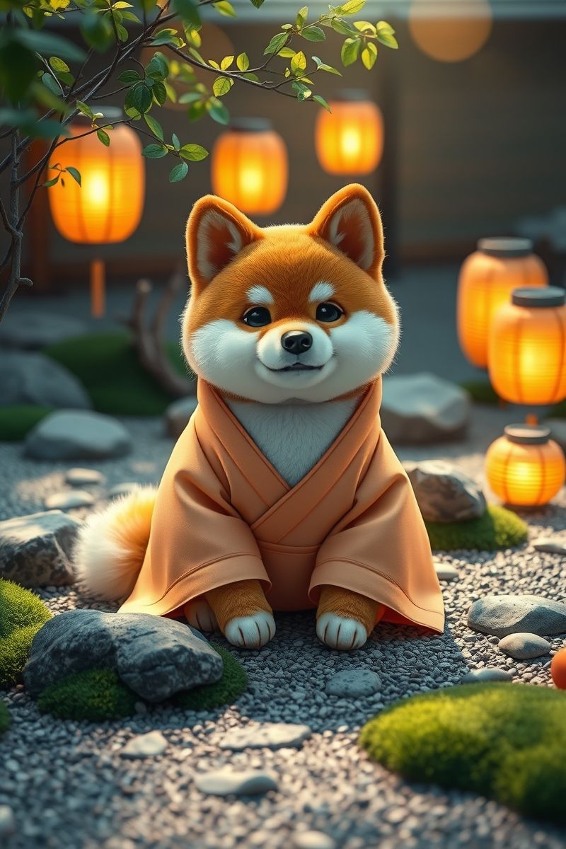 Get Shiba Zen Serenity #CutePet