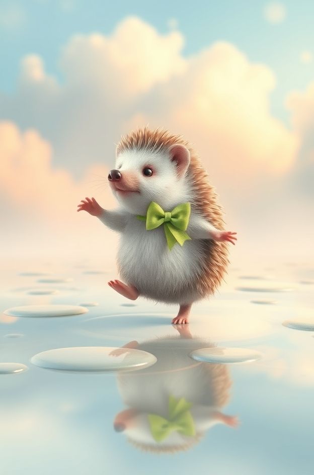 Download Hedgehog Rain Dance #PetWallpaper