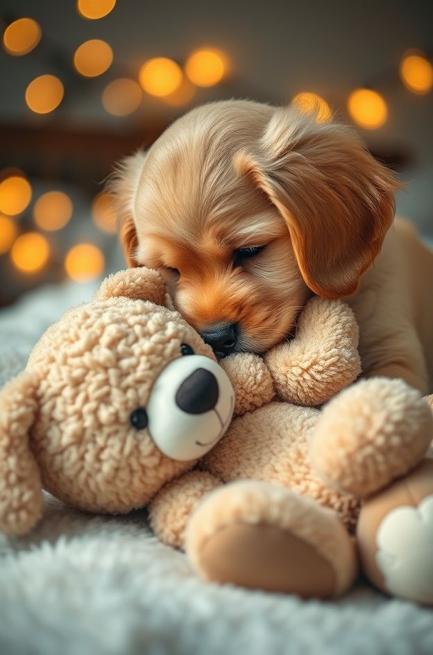 Download Puppy Teddy Nuzzle #CutePet