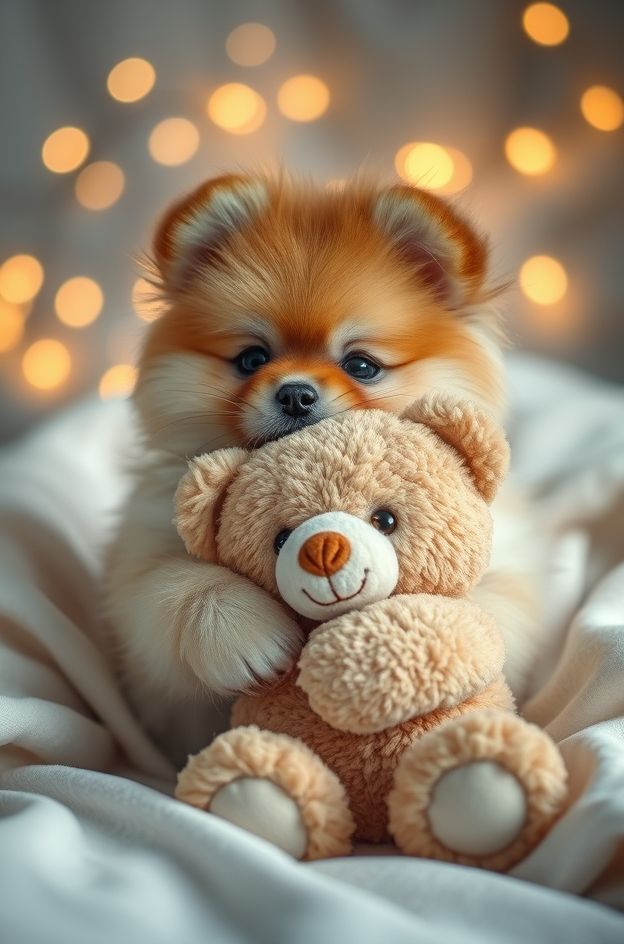 Grab Puppy Teddy Glow #CutePuppy