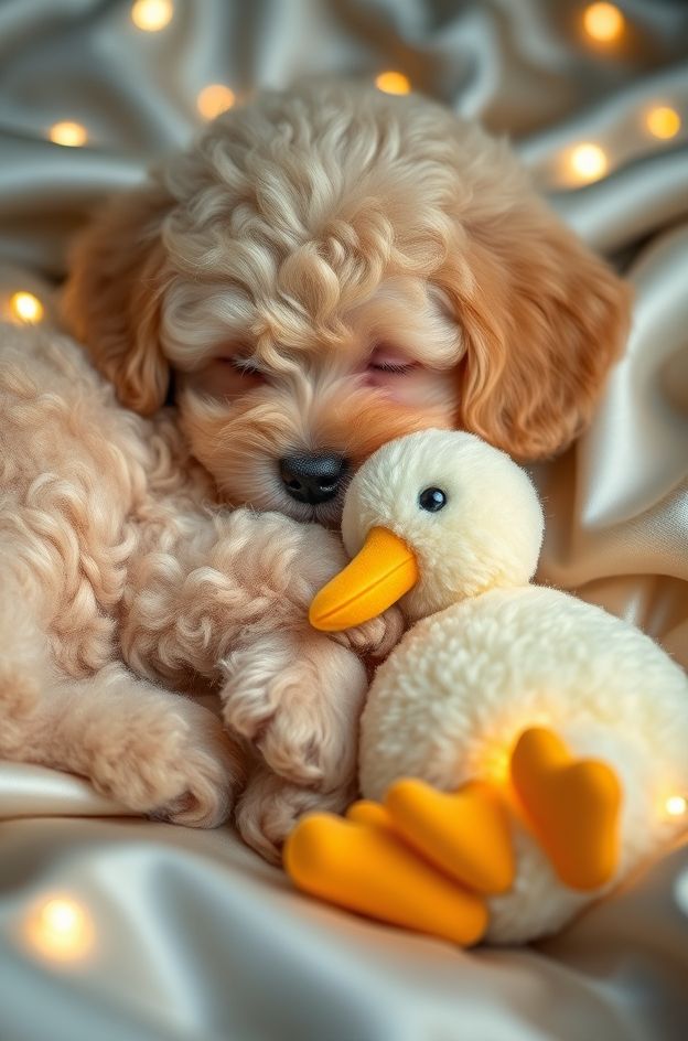 Download Puppy Duck Nap #CutePuppy