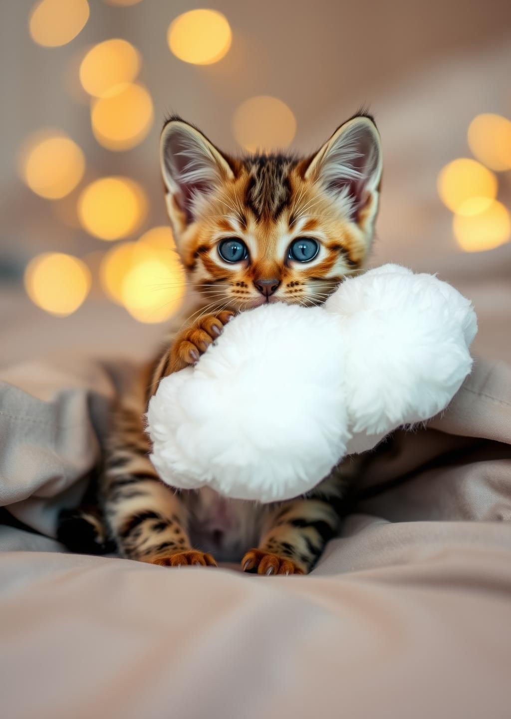 Grab Kitten Cloud Cuddle #KawaiiPet