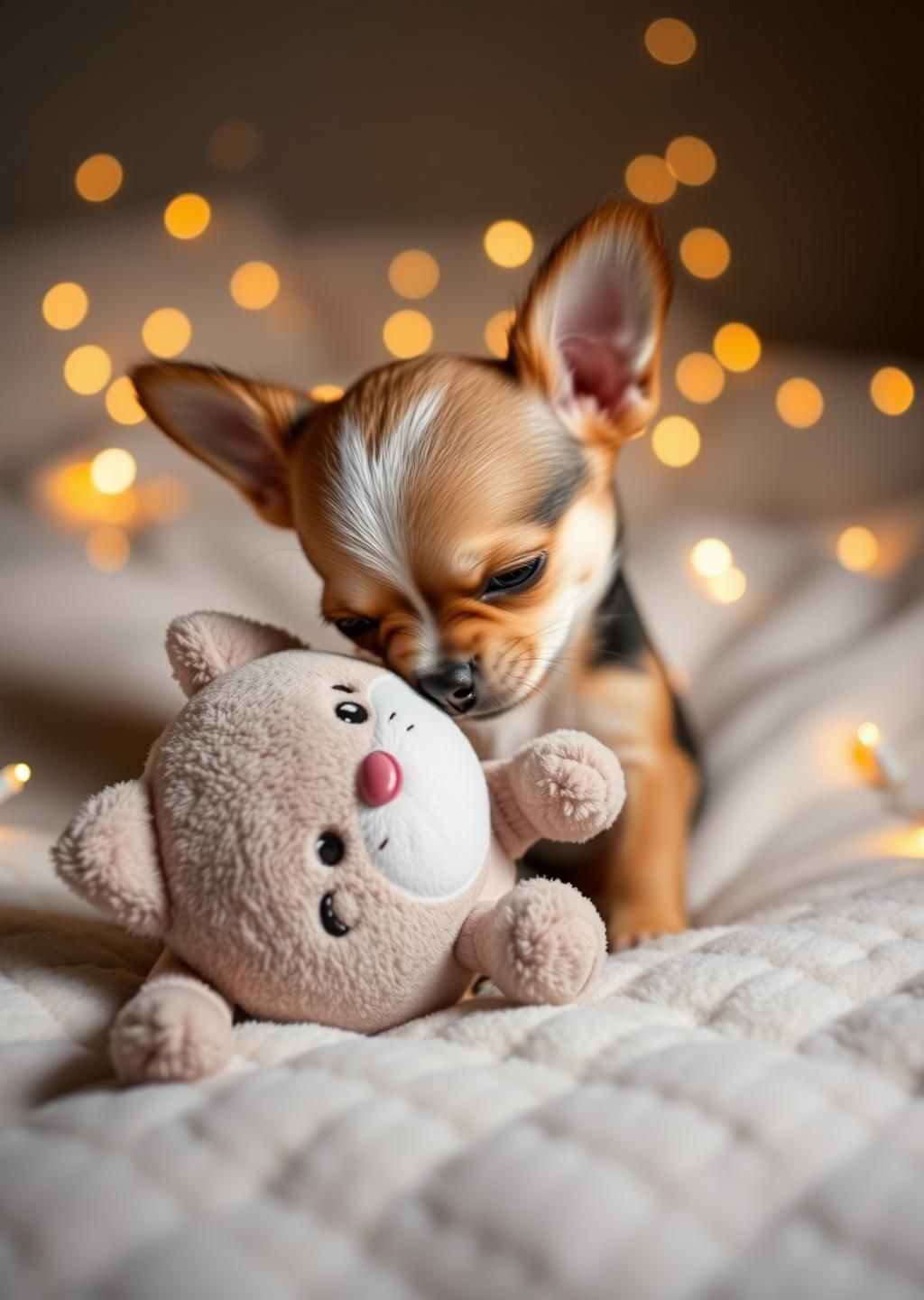 Get Puppy Cat Hug #CuteDog