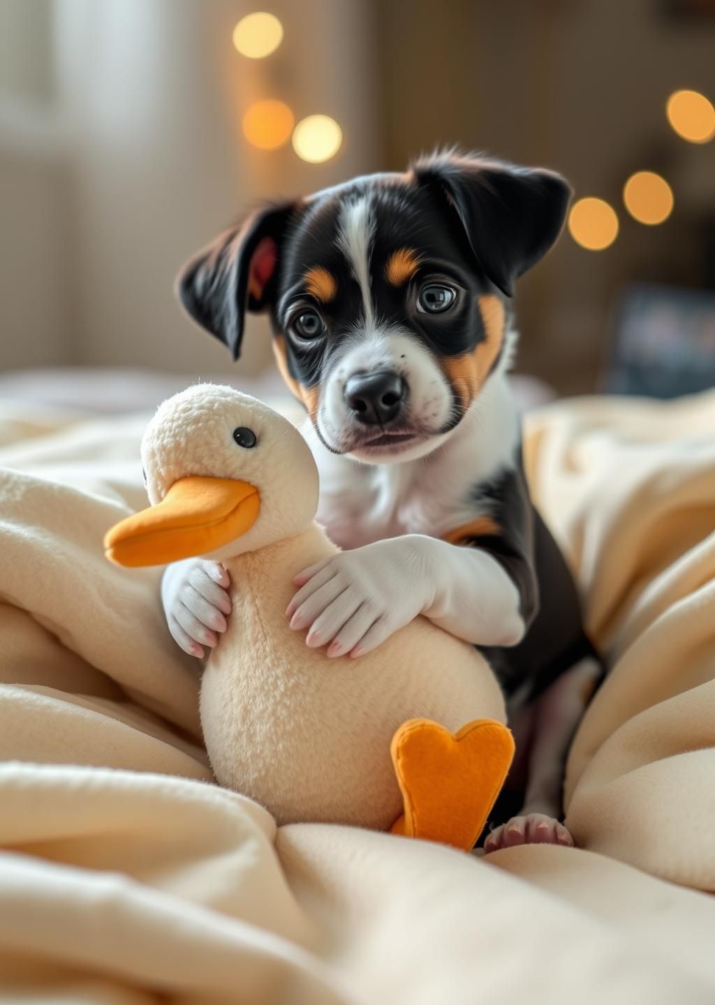 Download Puppy Duck Nap #CuteDog