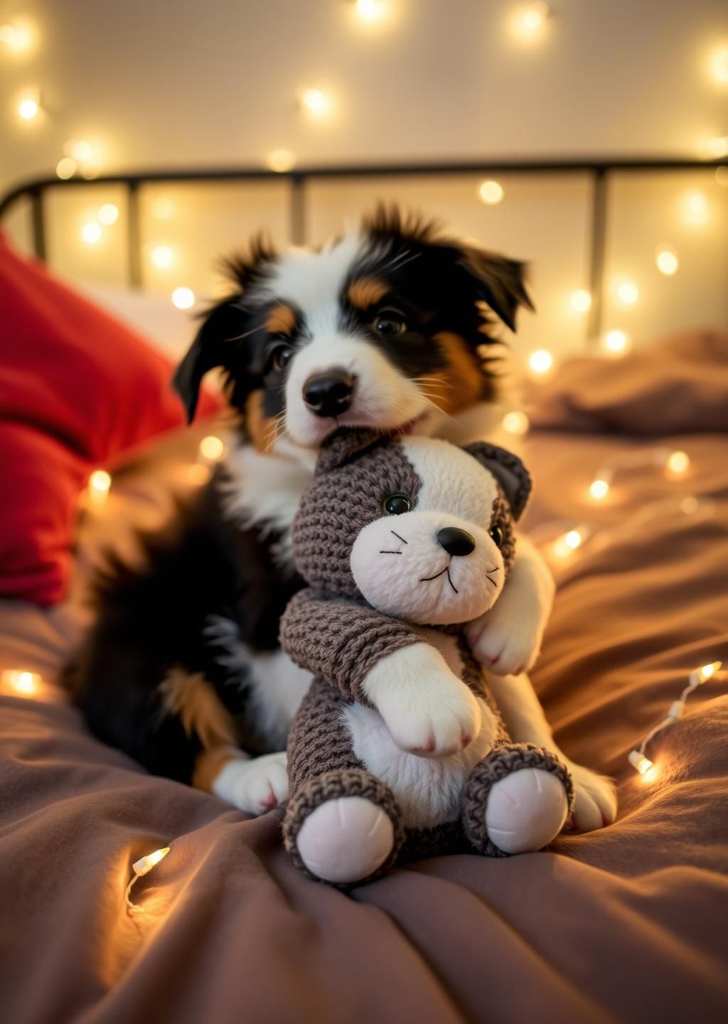 Get Puppy Cat Cuddle #CutePuppy