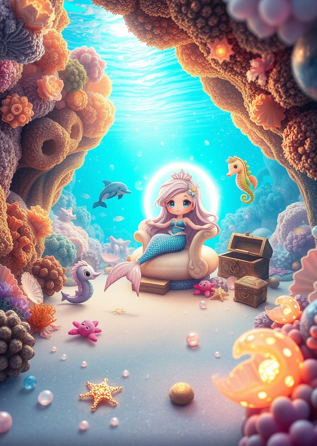 Sparkling Undersea Mermaid Lagoon