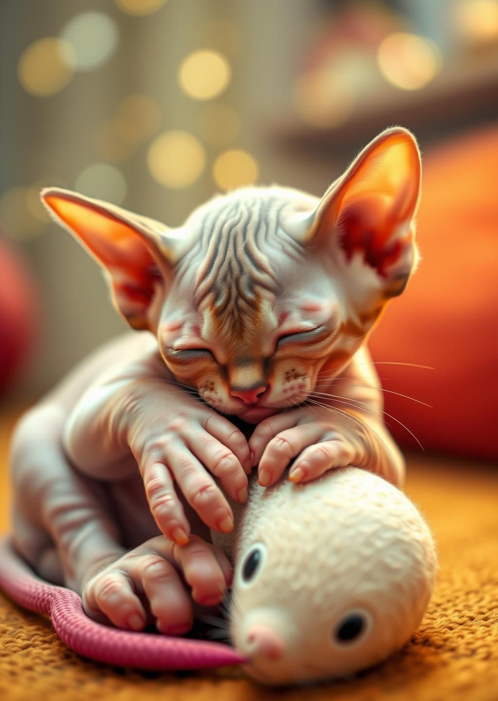 Get Kitten Mouse Hug #KawaiiCat