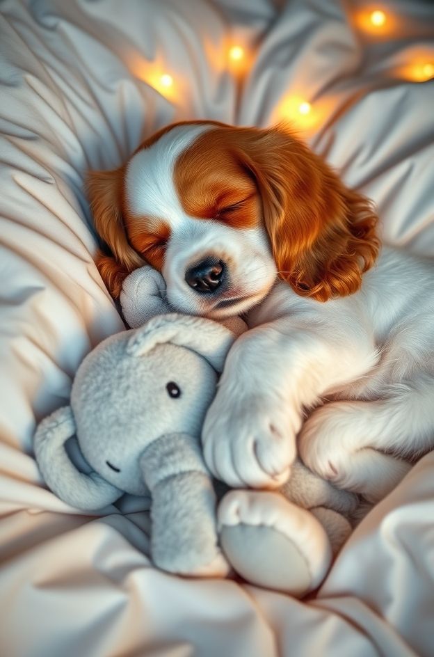 Download Puppy Elephant Glow #CutePuppy