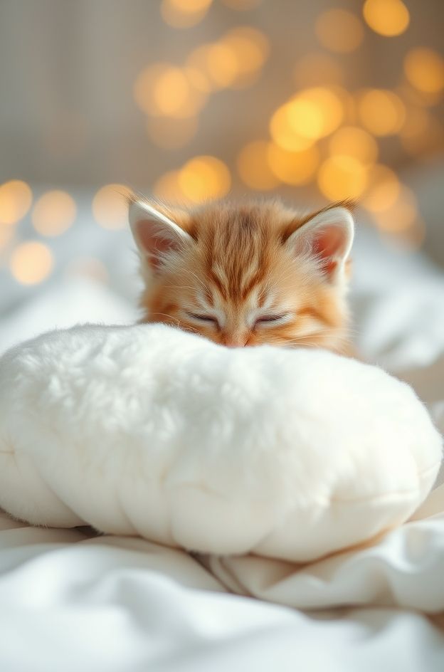 Grab Kitten Cloud Glow #AdorableCat