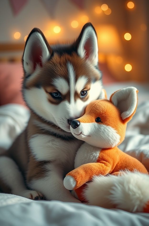 Get Puppy Fox Nap #CuteDog