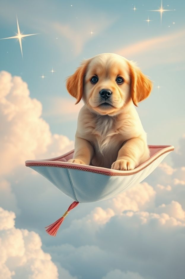 Grab Puppy Carpet Fly #CuteDog