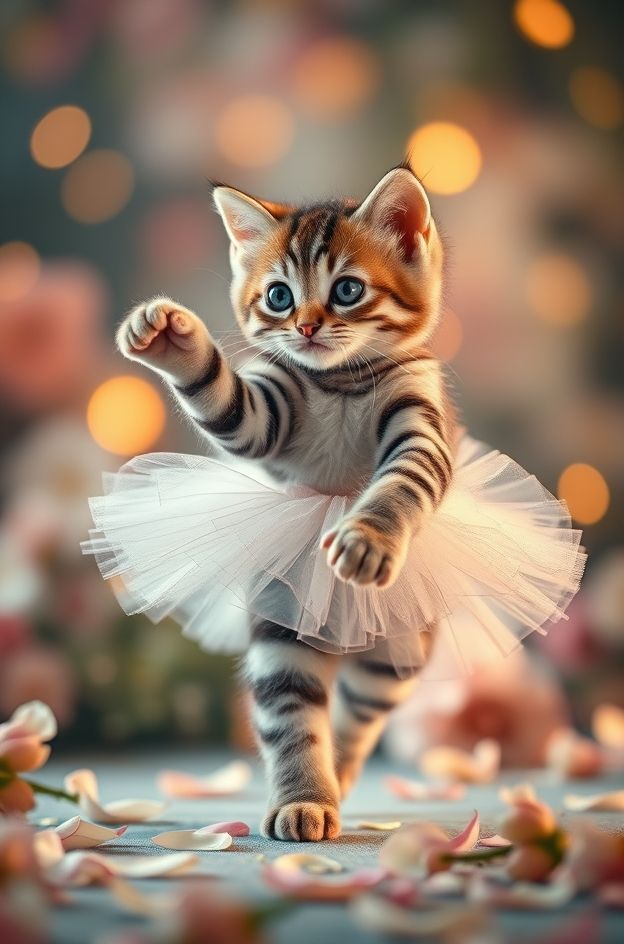 Download Kitten Tutu Dance #KawaiiCat
