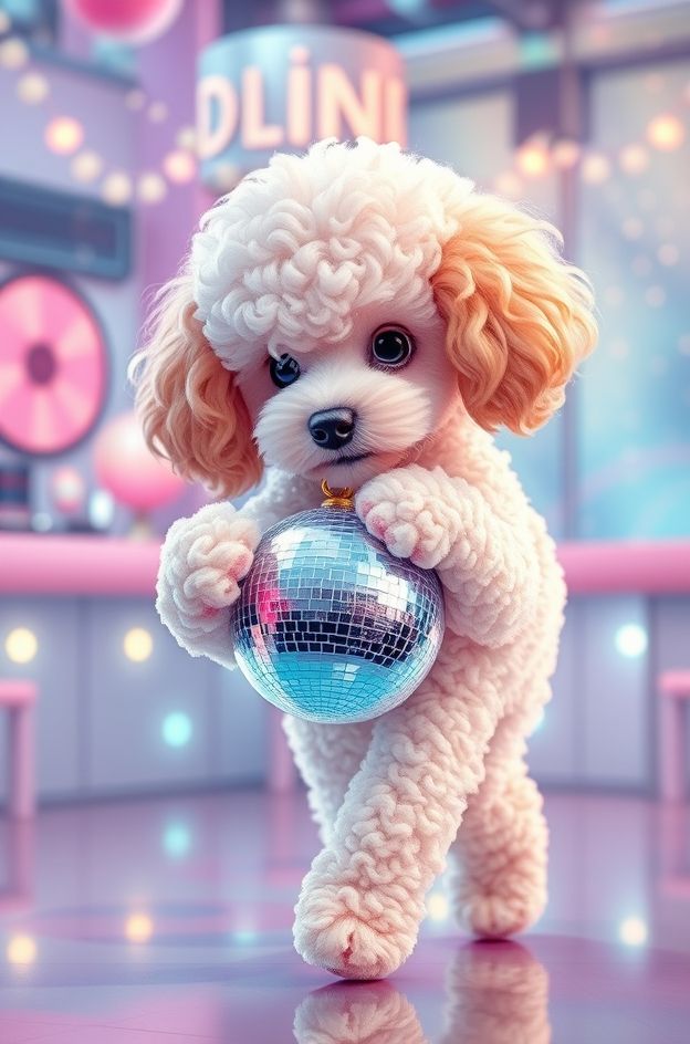 Download Puppy Disco Dance #CuteDog