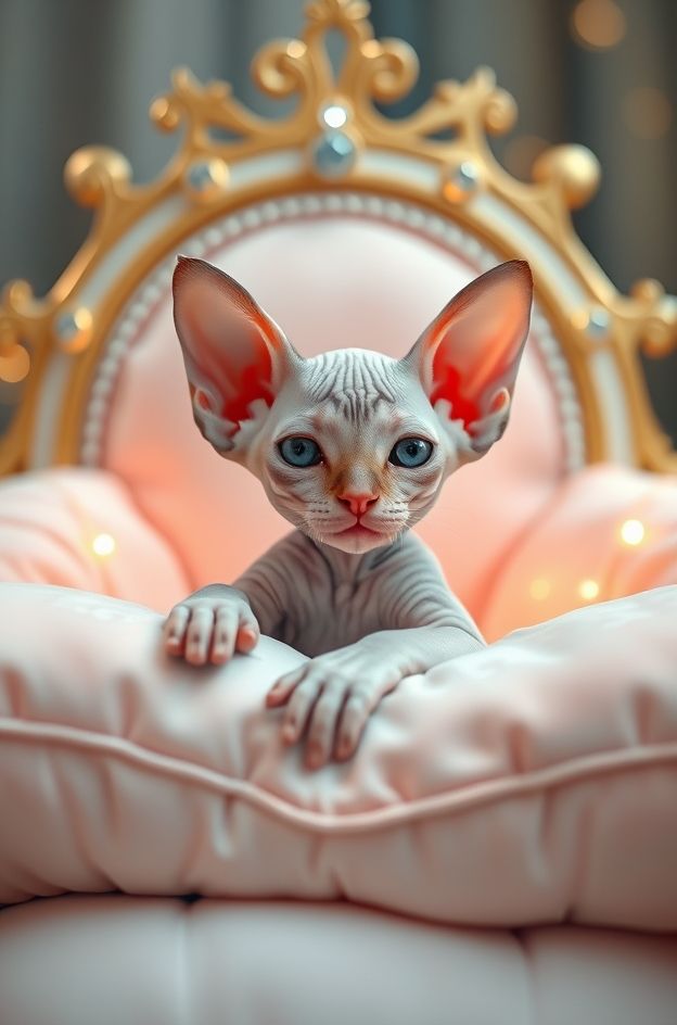 Get Kitten Cushion Throne #KawaiiCat