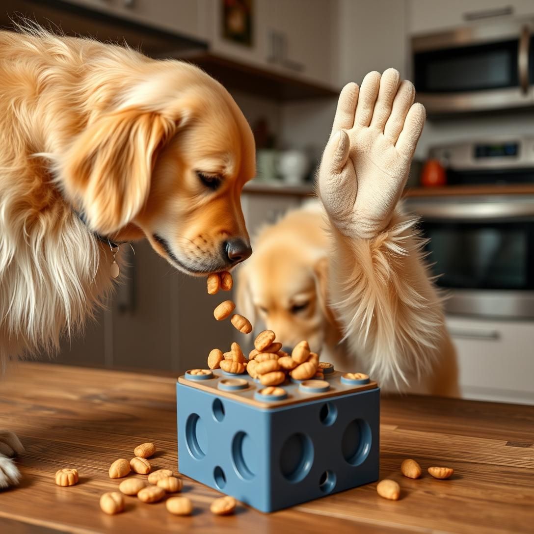 Dogs' Enrichment Puzzle Toy Brain Teaser Triumph