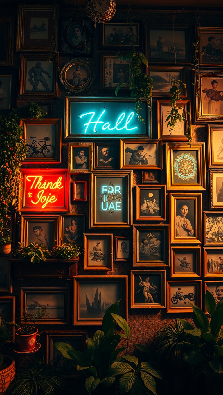 Maximalist Gallery Wall Chaos With Class – 18M Viral Pins!