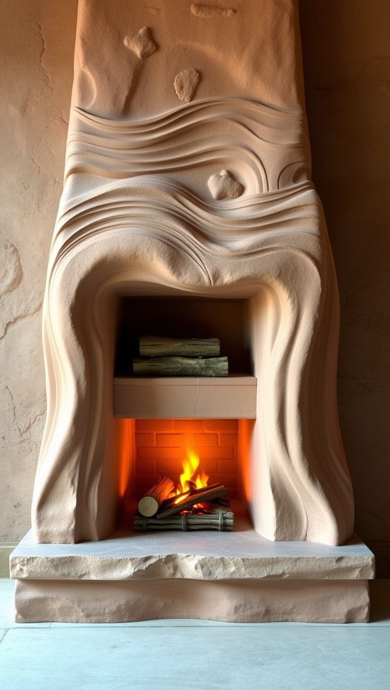 Roman Clay Fireplace Weekend Project – 10 Years of Compliments 13M+!