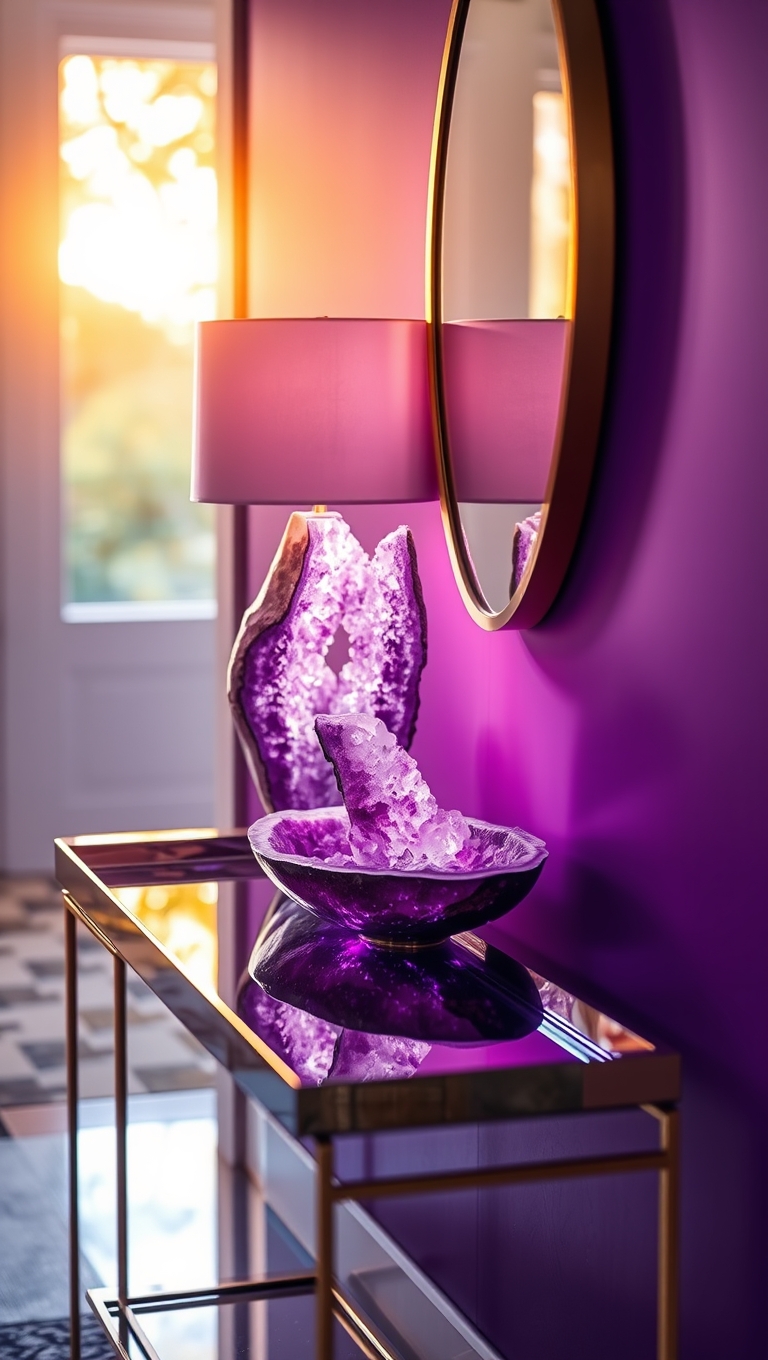Amethyst Jewel Entry Console Gem Glow – Enchanted First Impression 14M Pins!