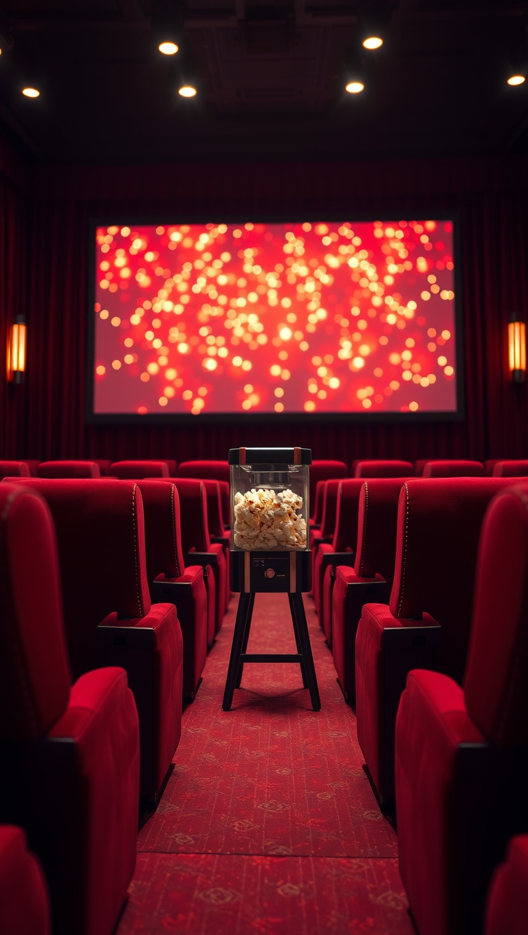 Burgundy Velvet Home Theater Cinema Scarlet – Movie Magic 14M+!