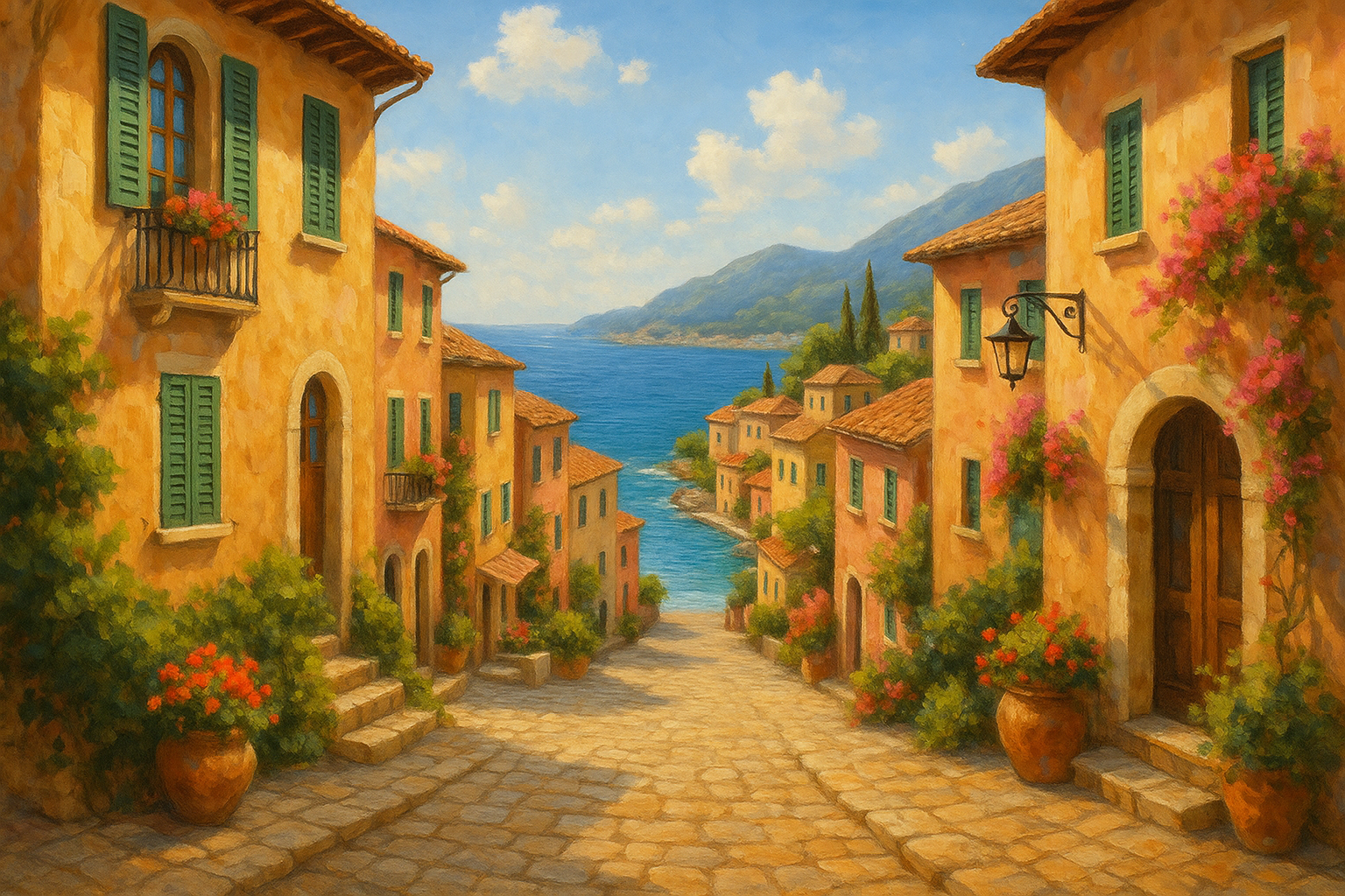 Quieter scenic coastal town offering authentic travel experience