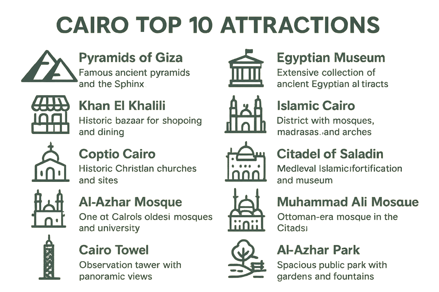 Great Pyramids of Giza with camel riders