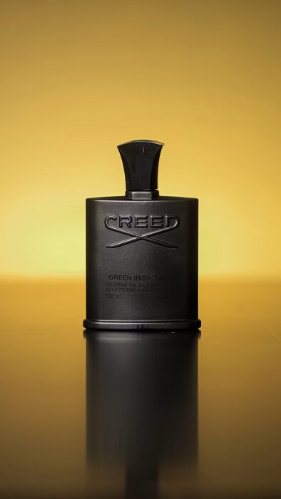 Green Irish Tweed bottle