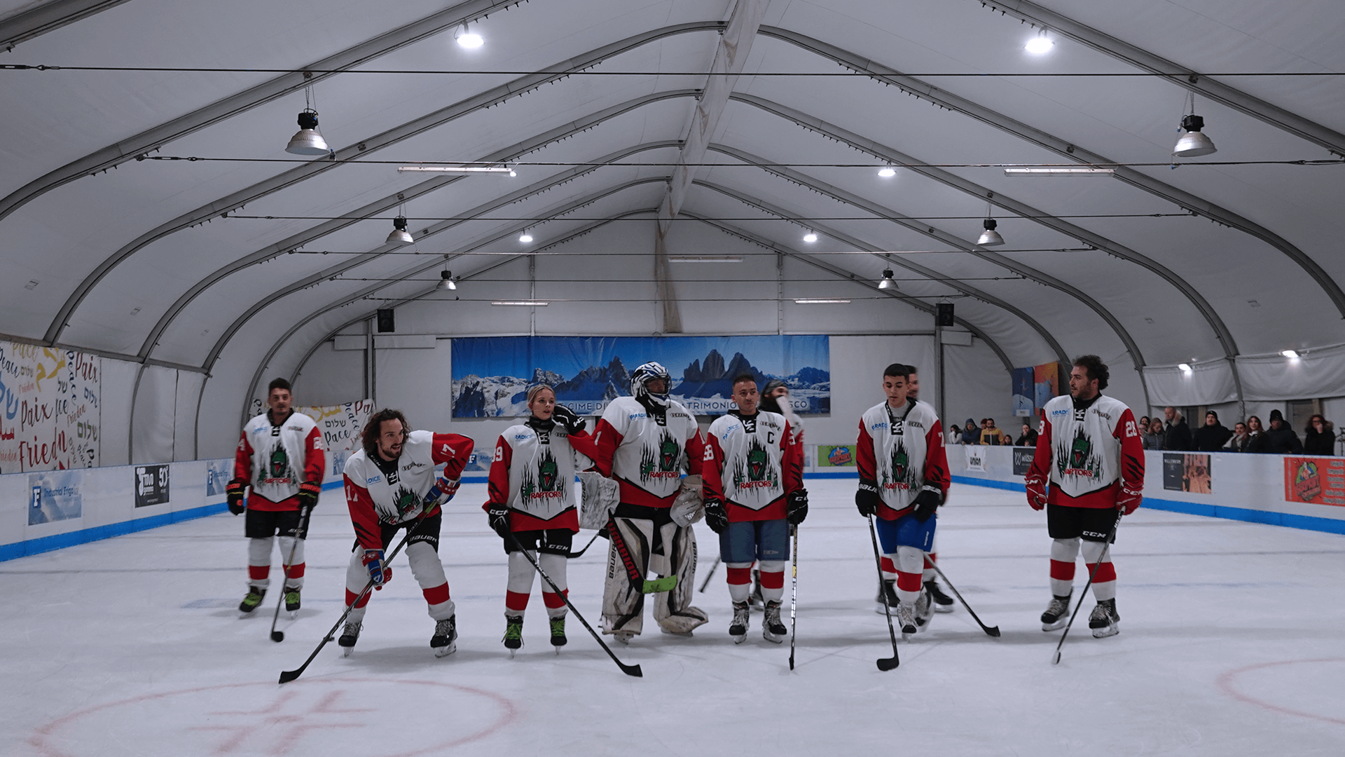 29 dicembre Dimostrazione Hockey con i Raptors - Paradice - Palaghiaccio Montichiari