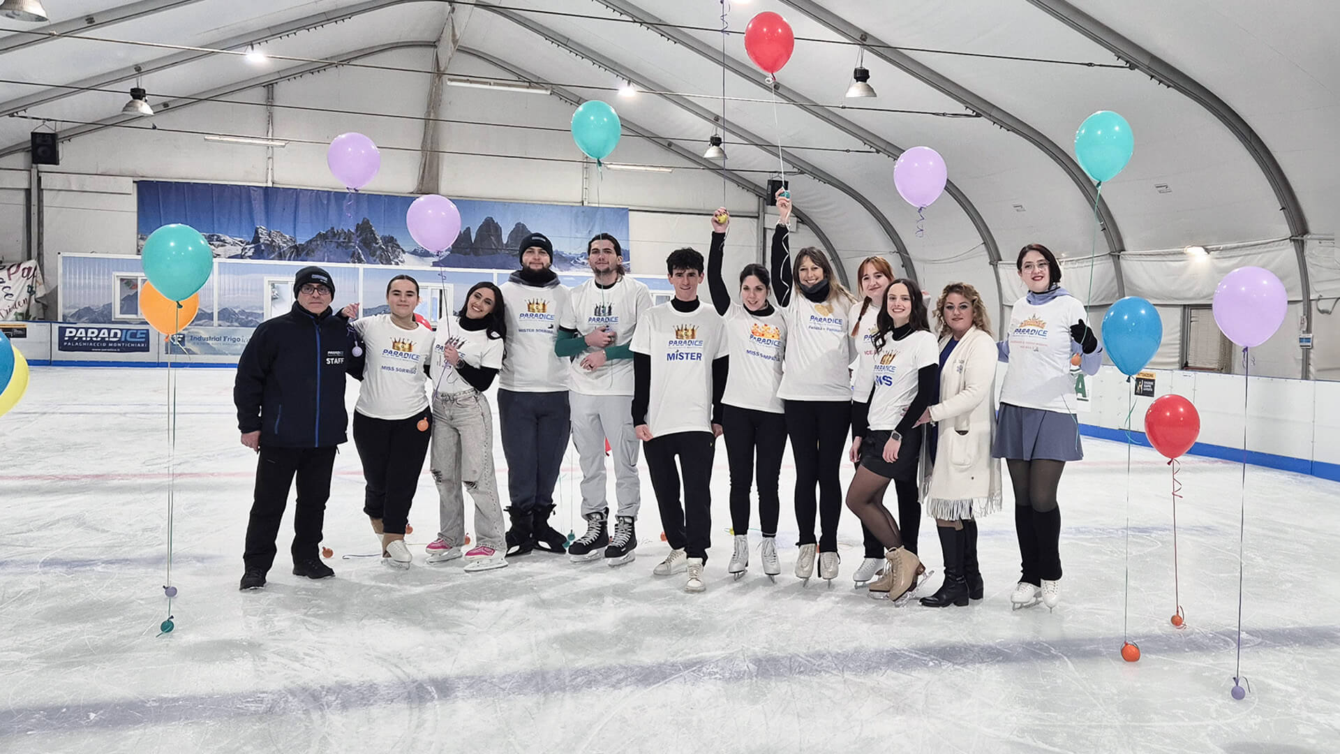 Miss e Mister Paradice: eleganza e spettacolo sul ghiaccio! - Paradice - Palaghiaccio Montichiari