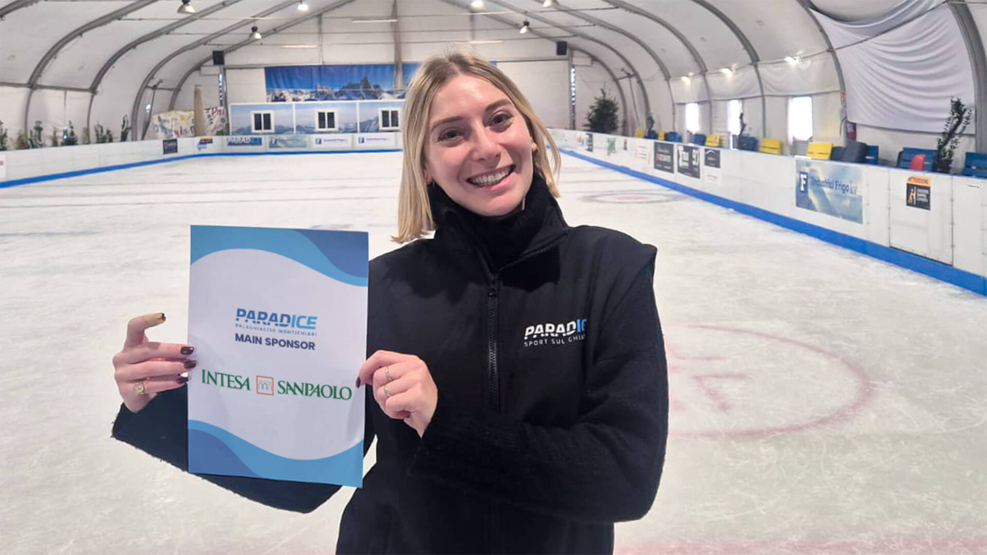 Intesa Sanpaolo main sponsor di Paradice - Paradice - Palaghiaccio Montichiari