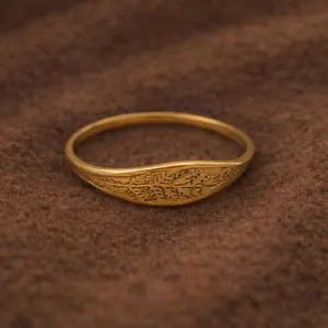 Anello cocktail turchese naturale oro giallo 18kt