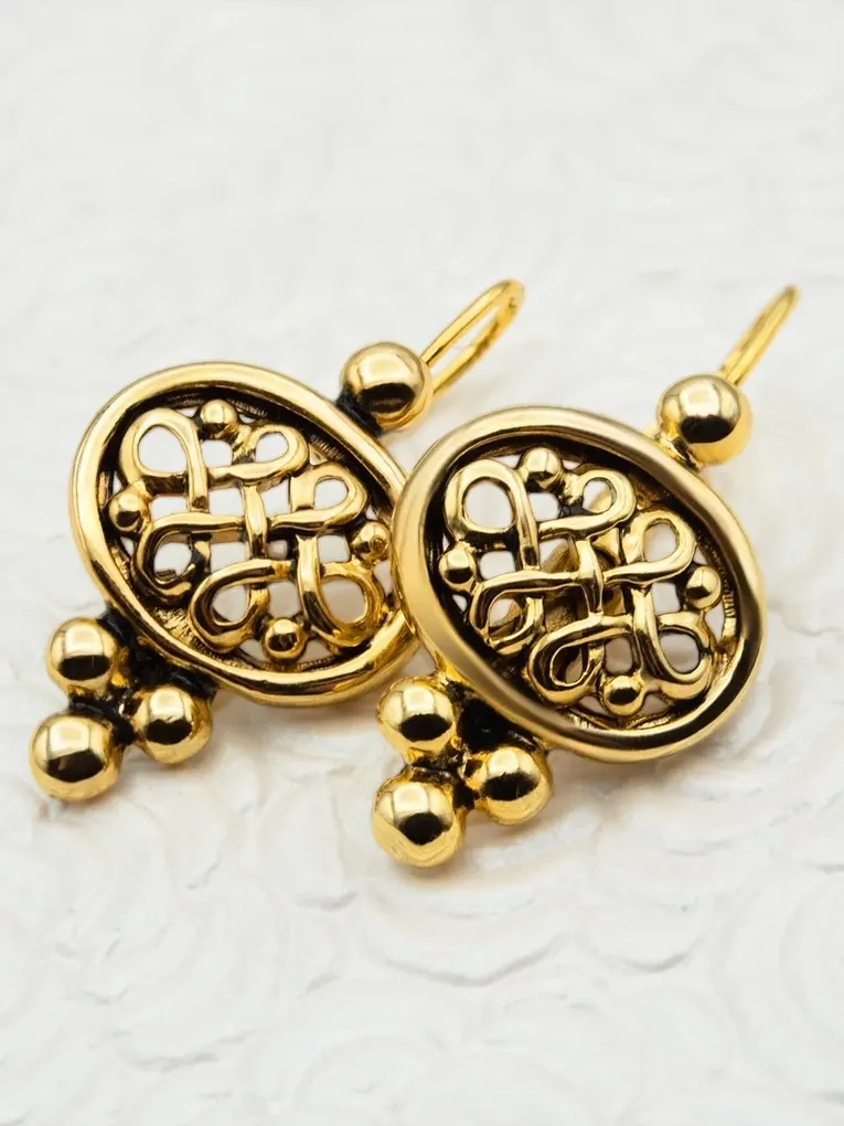 Gioiello da collezione vintage anni 50 oro giallo 750 firmato Damiani