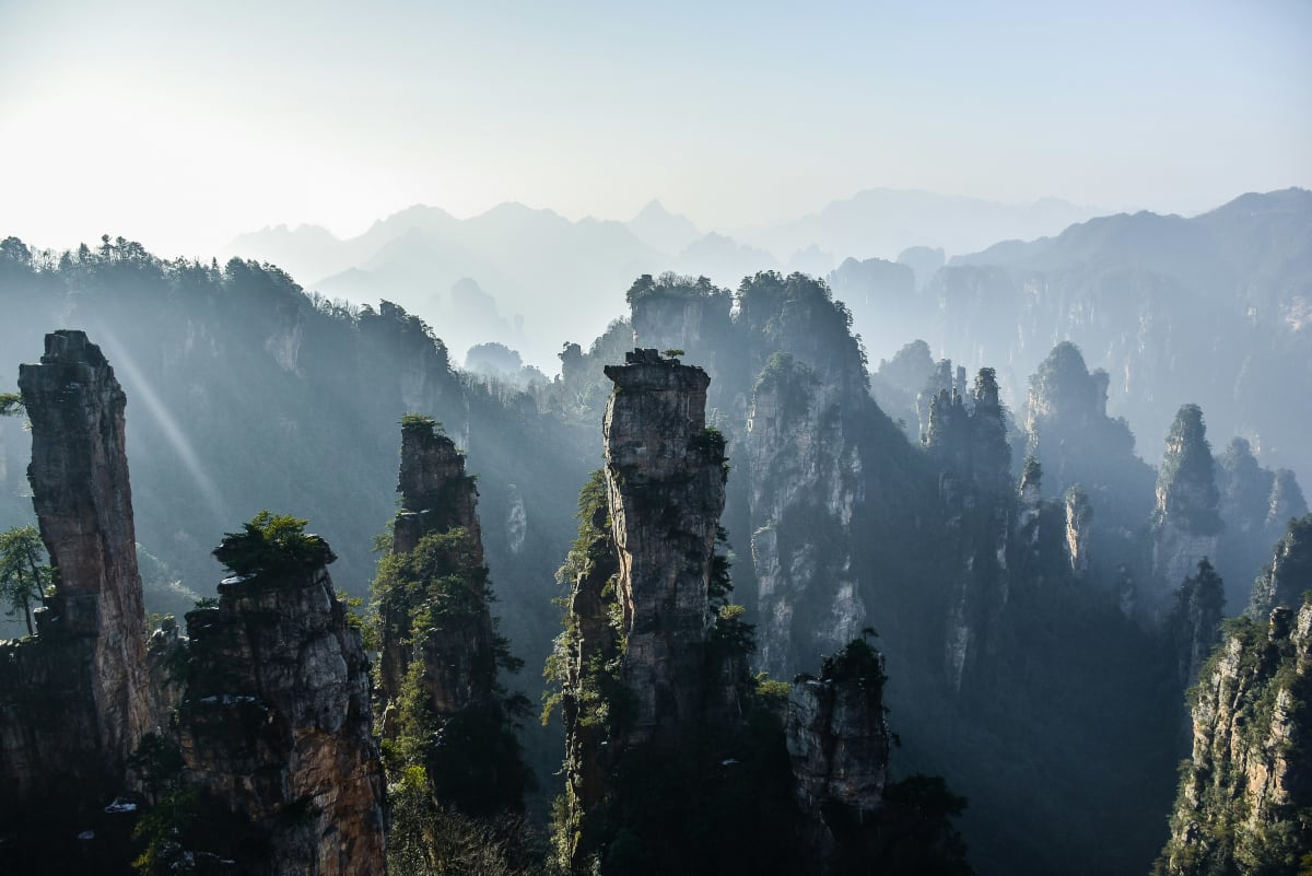 Chiny najważniejsze atrakcje + Park Narodowy Zhangjiajie