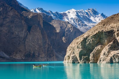 Pakistan Karakorum Hunza przełęcz Khunjerab jezioro