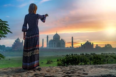 Indie Złoty Trójkąt Goa plaże Delhi Tadż Mahal