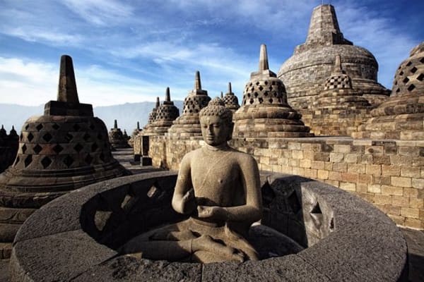 Indonezja - Borobudur, Jawa