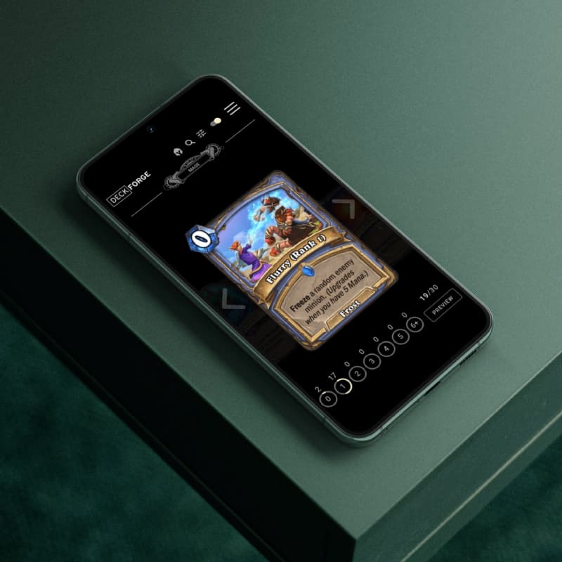Aperçu du projet DeckForge