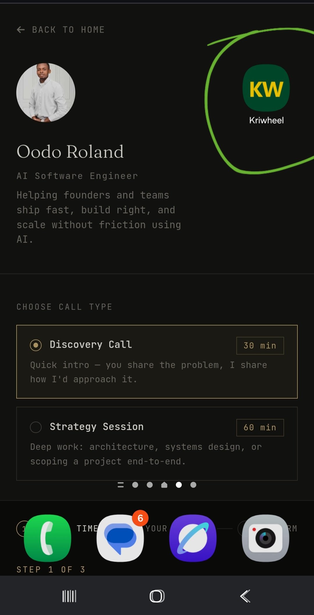The final experience keeps access simple while making the product feel more like an app.