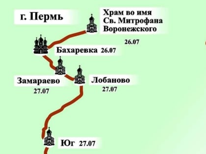 Регламент СВЯТО-СЕРАФИМОВСКОГО КРЕСТНОГО ХОДА г. Пермь – Белая Гора