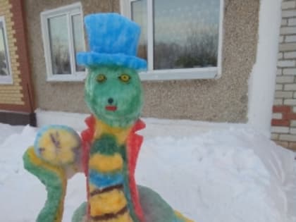 Снежный скульптор