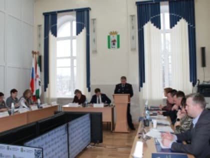 Временно исполняющий обязанности начальника территориального отдела полиции выступил перед депутатами Думы Кудымкарского муниципального округа