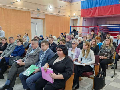 Сход граждан прошёл в селе Моховое