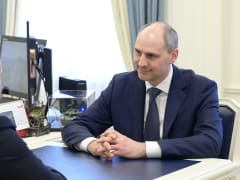 Социально-экономическое развитие Свердловской области стало темой первой встречи врио губернатора Дениса Паслера и полпреда Артёма Жоги