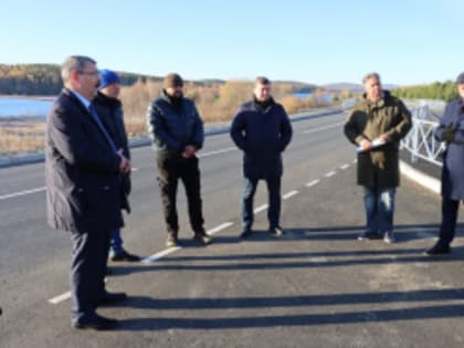 Обновление автодороги в Лесном