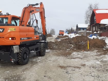 Продолжается газификация старой части